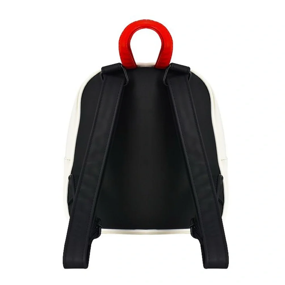 New Peanuts Snoopy Red Collar Backpack - White and Black